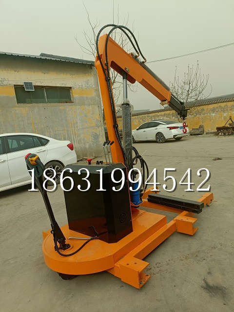 北区自卸车厢随车吊 自制轮式四不像起重机 四驱平板吊 5吨 贵盛