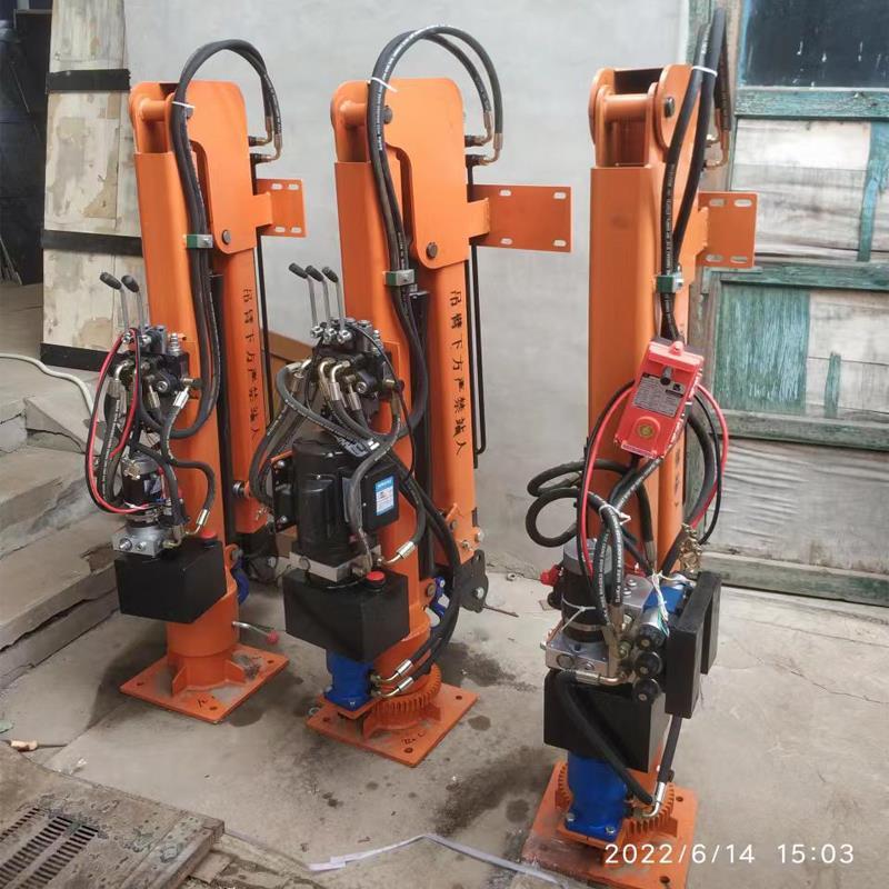 北区重汽蓝牌随车吊 3.2吨 国六动力强 液压驱动 农用自卸起重机